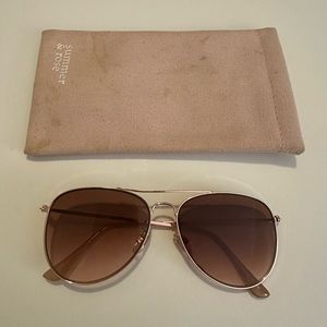 Summer & Rose Aviator Sunglasses